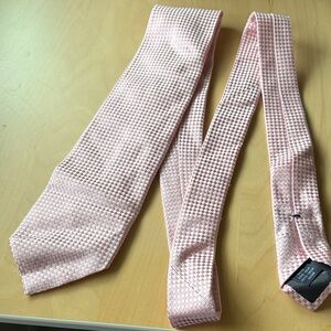 Faconnable Pink Patterned Tie